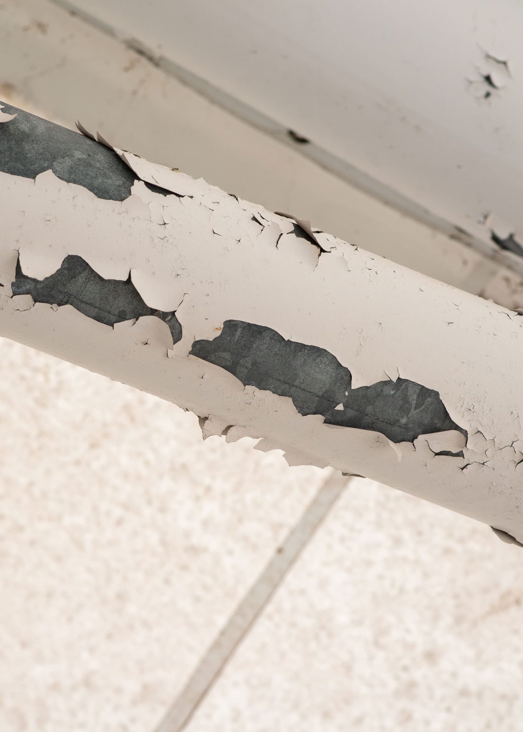 peeling lead paint
